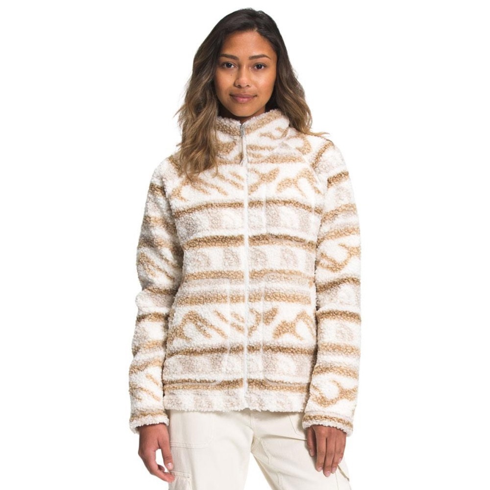 NWT THE NORTH FACE PRINTED RIDGE FULL-ZIP FLEECE